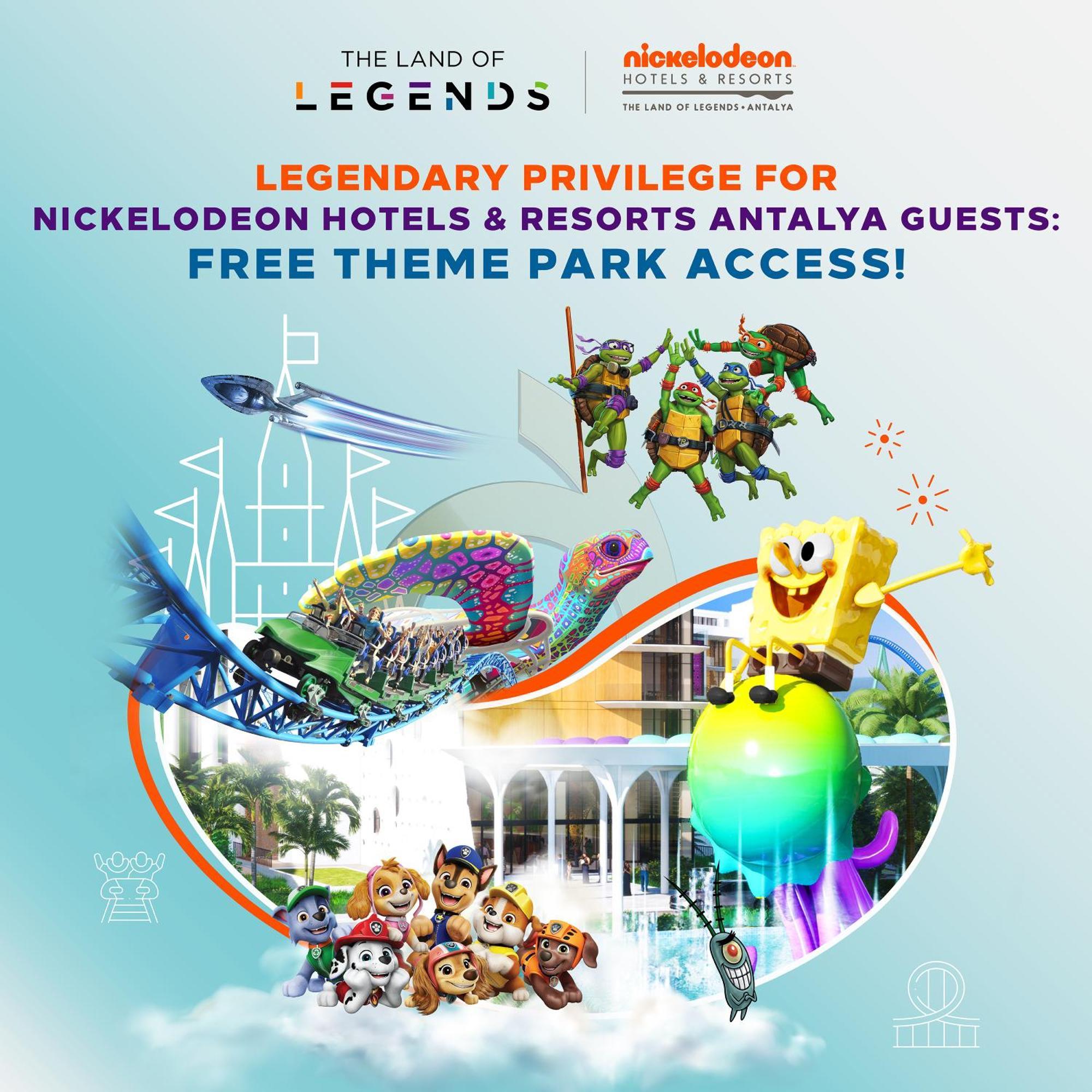 The Land Of Legends Nickelodeon Hotel Antalya Belek Eksteriør billede